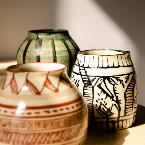 Inspired by Ancient Persian Pottery