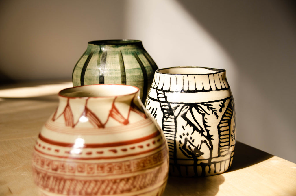 Inspired by Ancient Persian Pottery